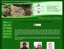 Tablet Screenshot of laxmortuary.com